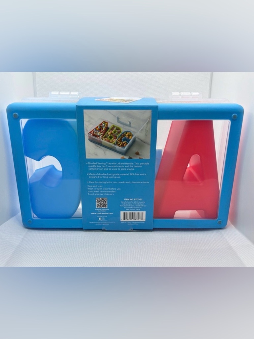CWC ABC On-The-Go Snack Box 3 Compartments - Picture 4 of 6